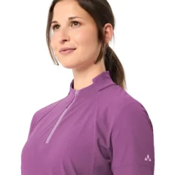 Adlux Half-Zip Fahrrad Shirt Damen