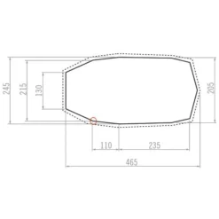 Allround Taurus XT 4 Personen Zeltunterlage