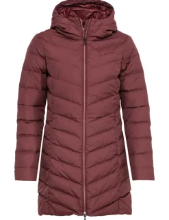 Annecy Daunenmantel Damen - dark cherry