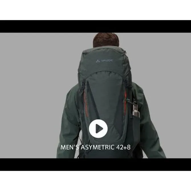Asymmetric 42+8 Liter Trekkingrucksack