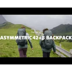 Asymmetric 42+8 Liter Trekkingrucksack