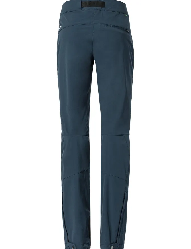 Badile II Softshellhose Damen - dark sea uni