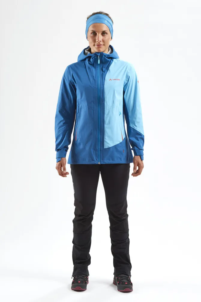 Badile II Softshellhose Damen - dark sea uni