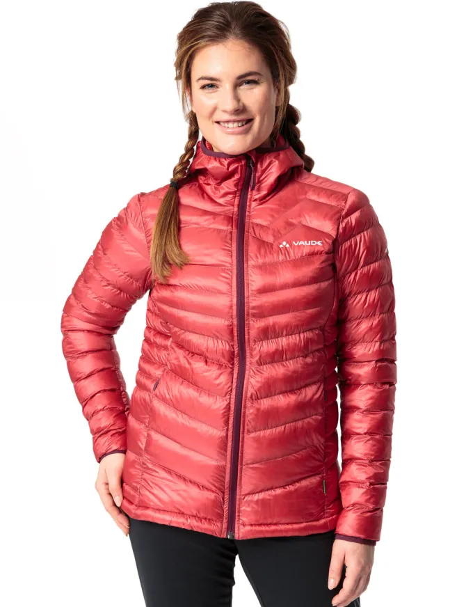Batura leichte Thermo-Kapuzenjacke Damen - brick