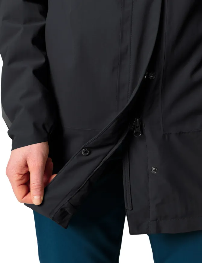 Cyclist II gefütterter Parka Damen - black