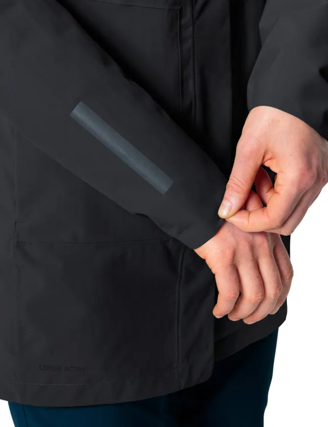 Cyclist II gefütterter Parka Damen - black