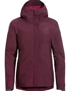 Cyclist Warm Rain Fahrrad-Regenjacke Damen - cassis
