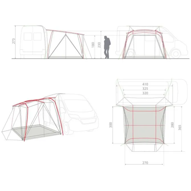 Drive Pavillon Autozelt