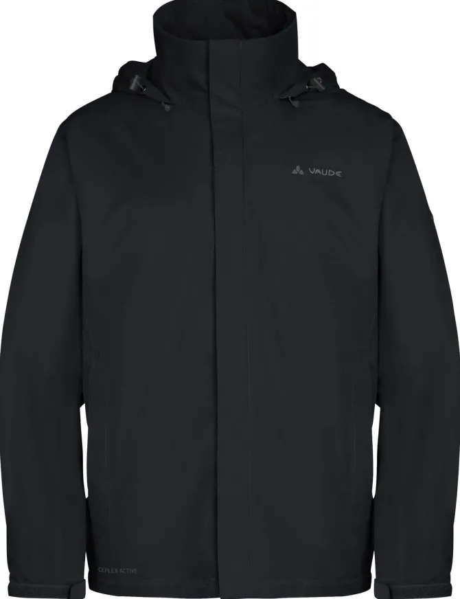 Escape Light Regenjacke Herren - black
