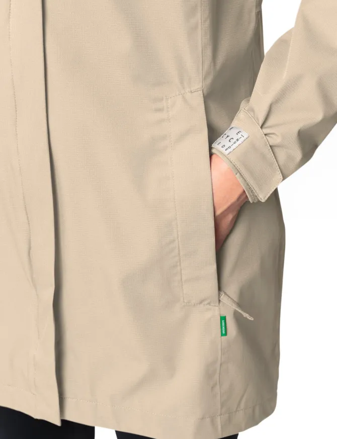 Escape Regen-Parka Damen - linen