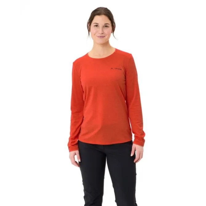 Essential Langarm T-Shirt Damen