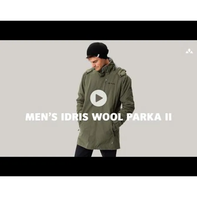 Idris II Wool Parka Herren