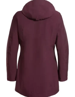 Idris 3-in-1 Parka Damen - cassis