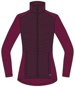Idris 3-in-1 Parka Damen - cassis
