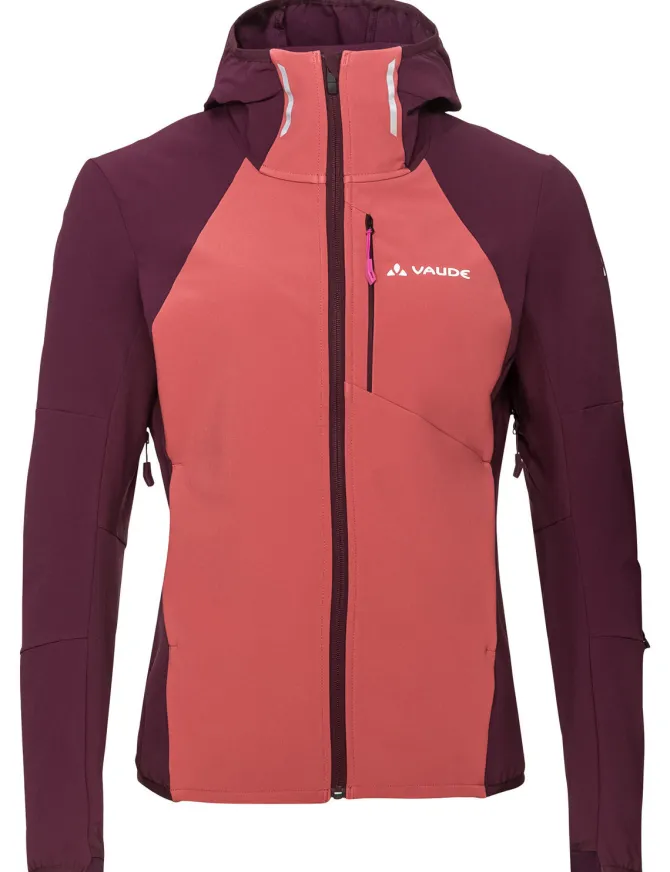 Larice Softshell Jacke Damen - cassis