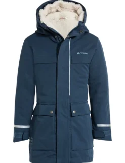 Manukau gefütterter Parka Kinder - dark sea