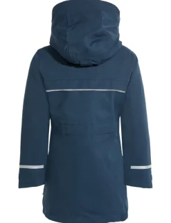 Manukau gefütterter Parka Kinder - dark sea