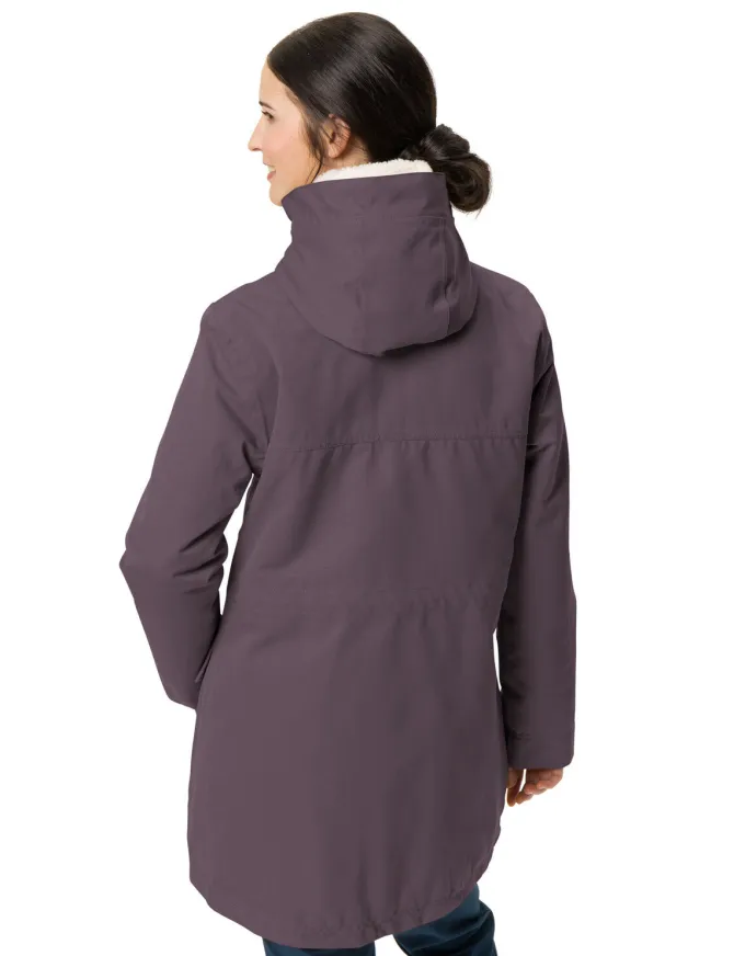 Manukau II Parka Damen - blackberry