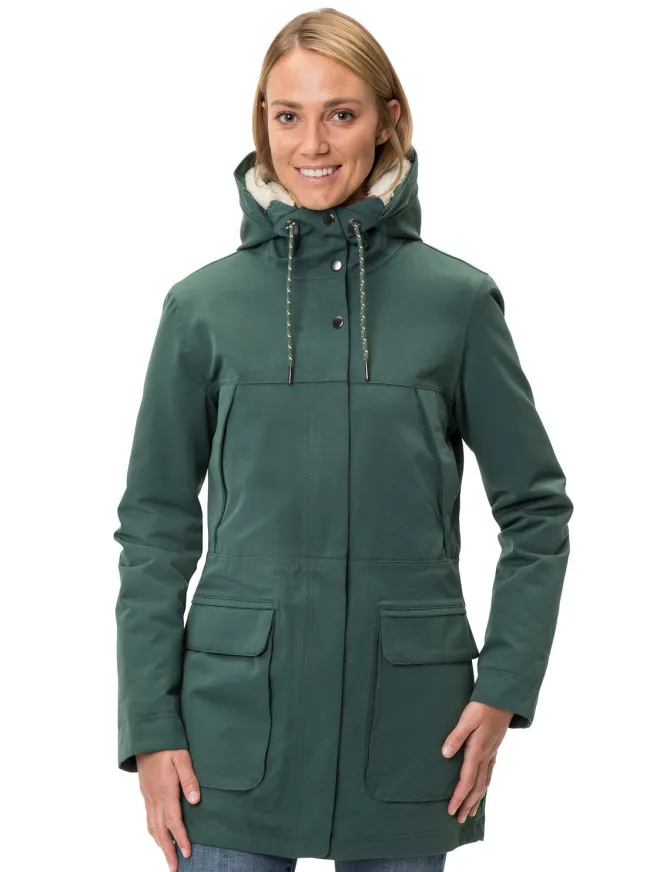 Manukau II Parka Damen - dusty forest