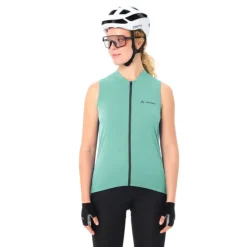 Matera Full-Zip ärmelloses Fahrrad Trikot Damen