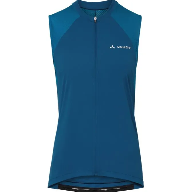 Matera Full-Zip ärmelloses Fahrrad Trikot Damen