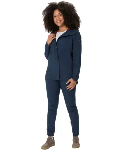 Mineo II 2-Lagen Jacke Damen - dark sea