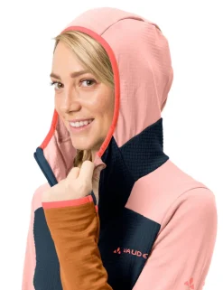 Monviso Grid Fleece Jacke Damen - dark sea