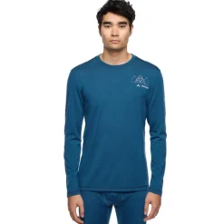 Monviso II Langarm Shirt mit Wolle Herren