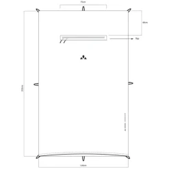 Mountain Bivy Notfall Biwaksack für 2 Personen