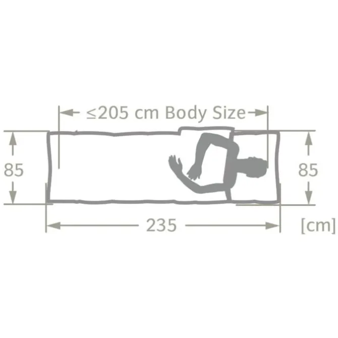 Navajo 500 II XL Kunstfaserschlafsack