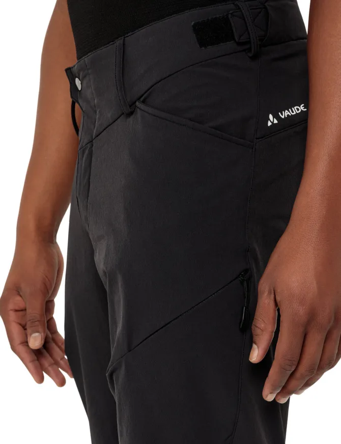 Qimsa leichte Softshell Fahrradhose Herren - black uni