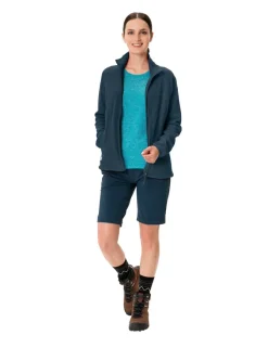Rosemoor Fleece Jacke Damen - dark sea