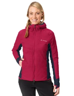 Sesvenna Isolierende Jacke Damen - crimson red