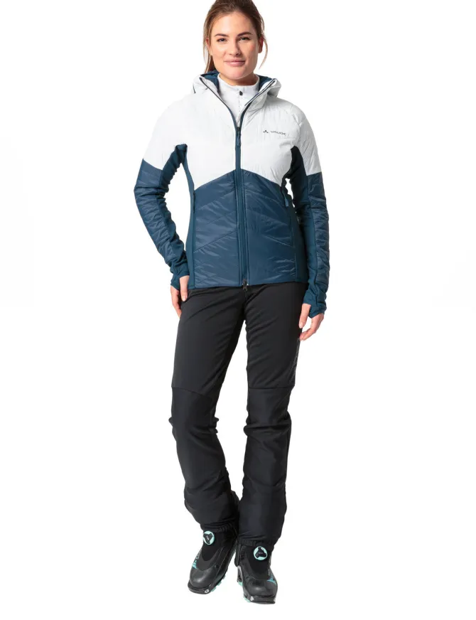 Sesvenna Isolierende Jacke Damen - dark sea/white