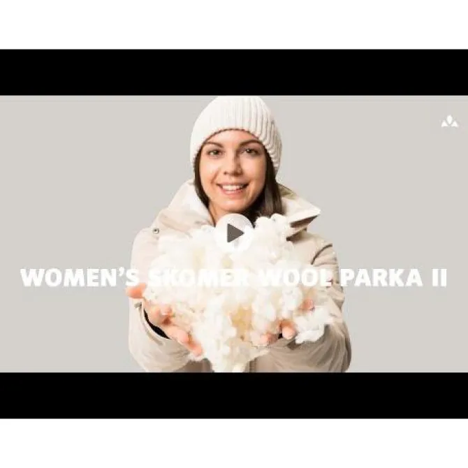 Skomer II Wool Parka Damen