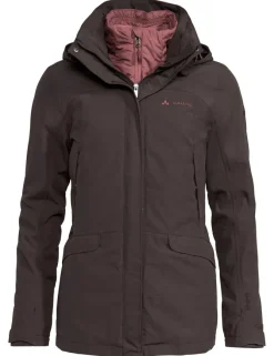 Skomer 3-in-1 Jacke Damen - pecan brown