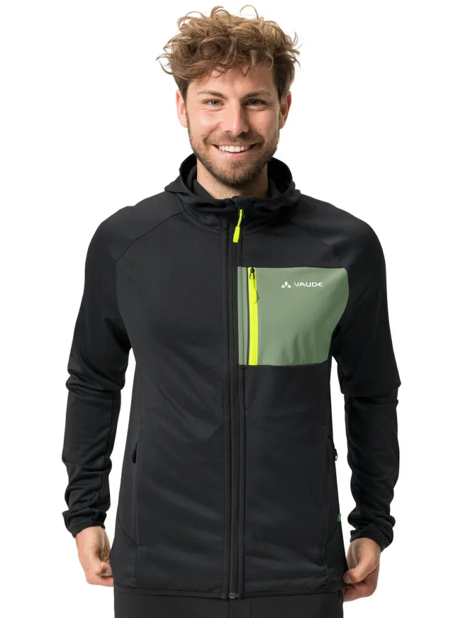 Tekoa II Fleecejacke Herren - black/green