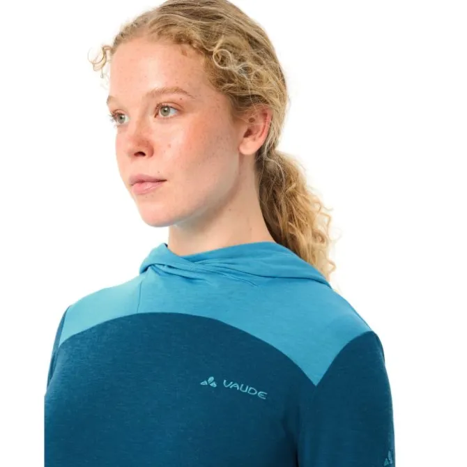 Tremalzo Langarm Hoodie T-Shirt Damen