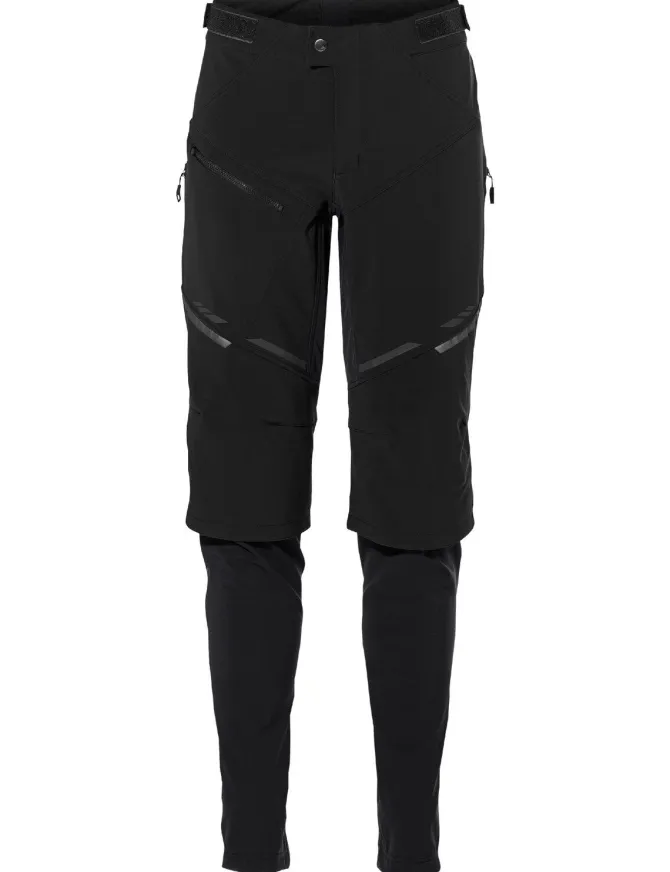 Virt Softshell Pants II Softshellhose Herren - black/black