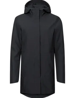 Women's Cyclist padded Parka II - black