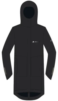 Women's Cyclist padded Parka II - black