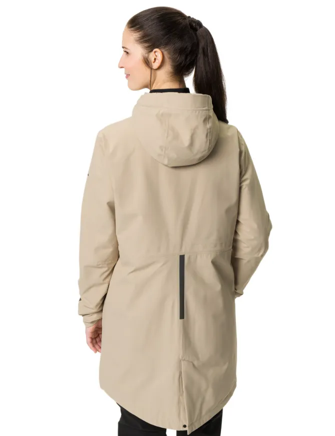 Women's Cyclist padded Parka II - linen