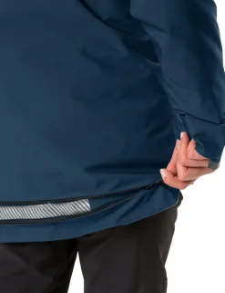 Women's Cyclist Warm Rain Jacket - dark sea
