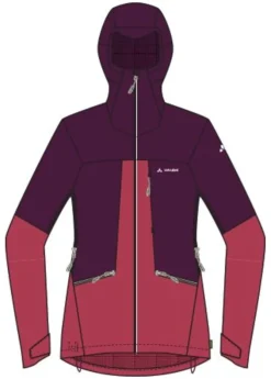 Women's Monviso Softshell Jacket - cassis