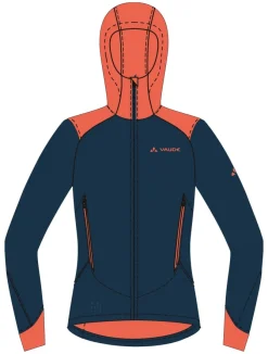 Women's Qimsa Softshell Jacket - dark sea uni