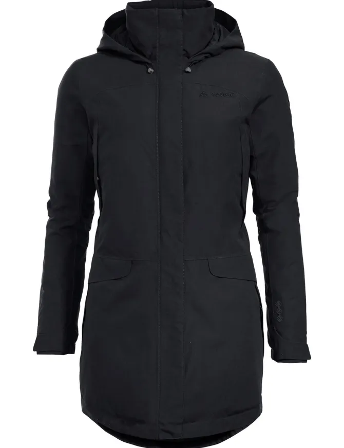 Women's Skomer Wool Parka - black