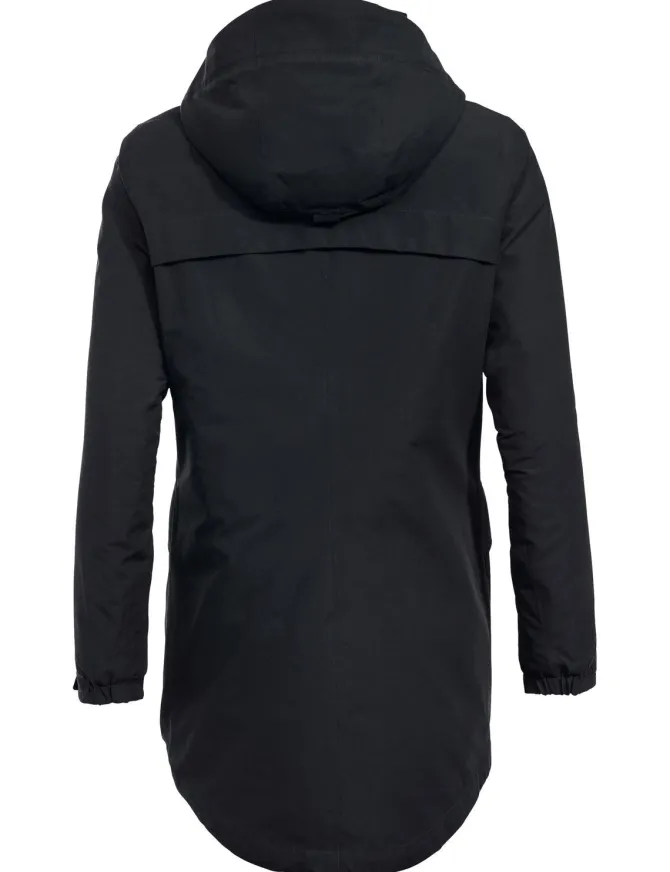 Women's Skomer Wool Parka - black
