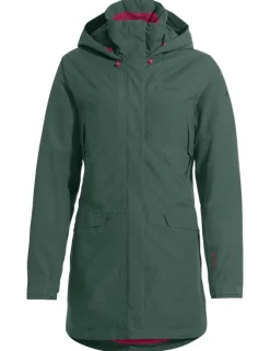 Women's Skomer Wool Parka - dusty forest