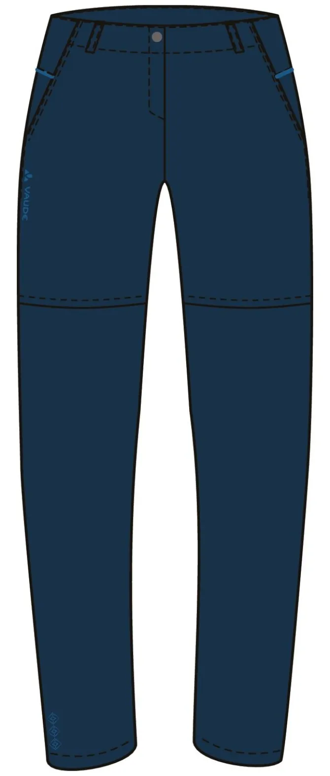 Women's Skomer ZO Pants II - dark sea